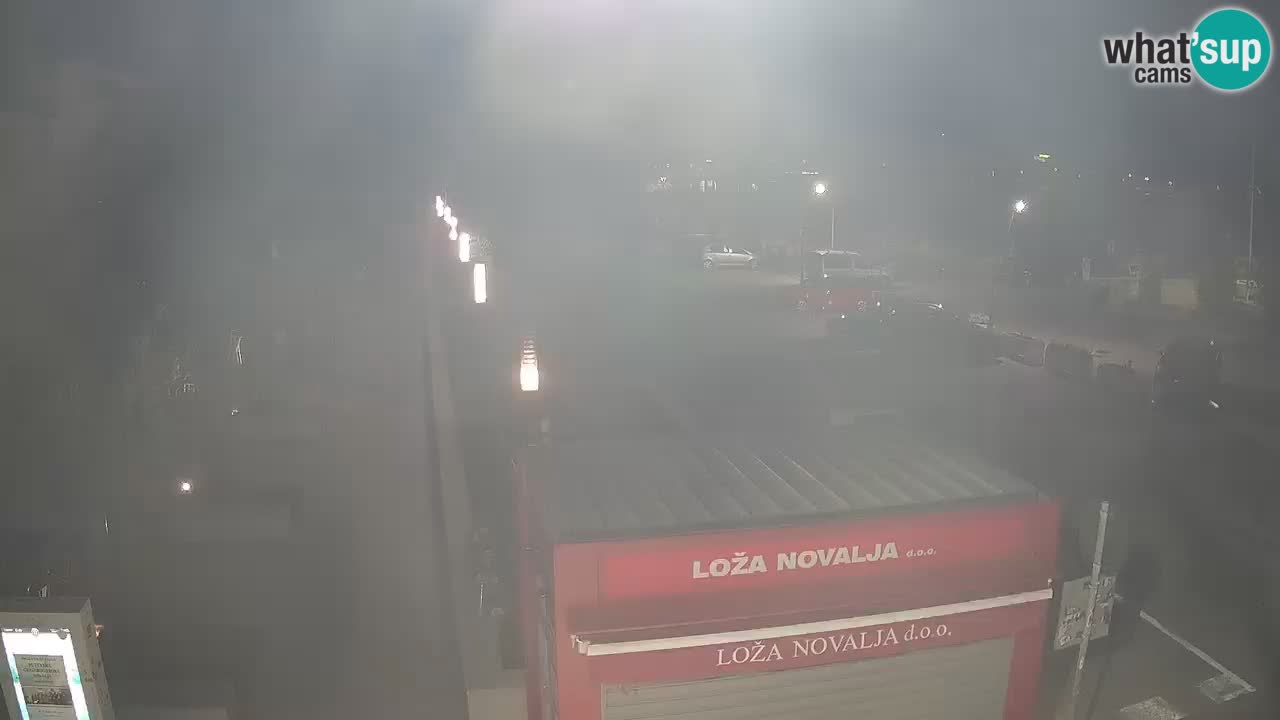 Live cam Novalja – Obala Petra Krešimira IV