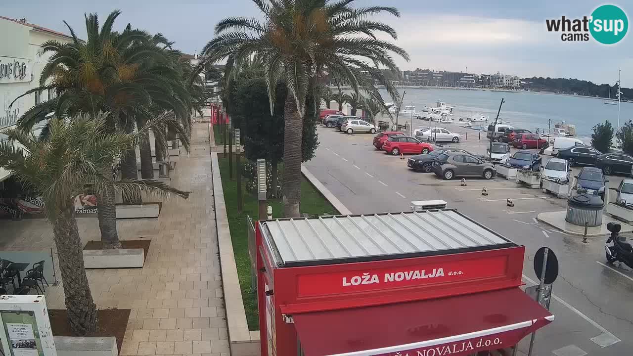 Live cam Novalja – Obala Petra Krešimira IV