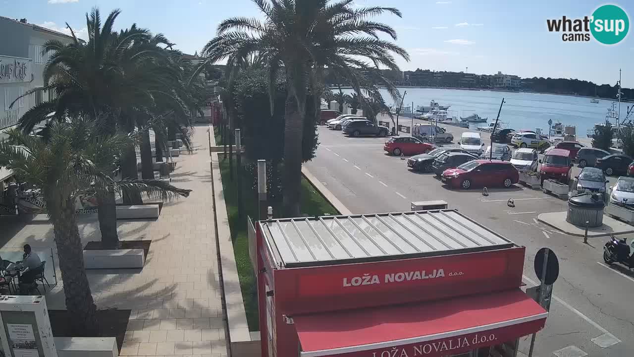 Live cam Novalja – Obala Petra Krešimira IV