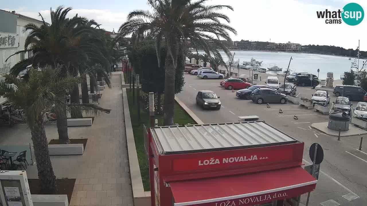 Webcam Novalja – Obala Petra Krešimira IV