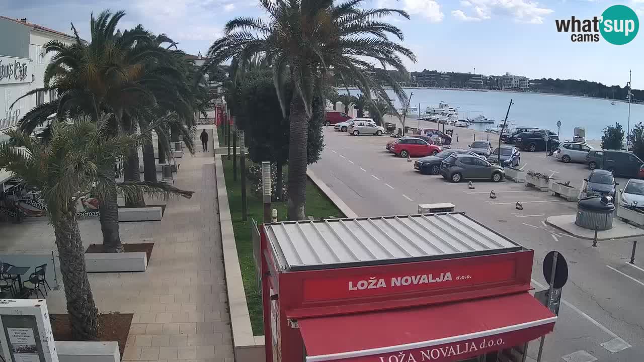 Live cam Novalja – Obala Petra Krešimira IV