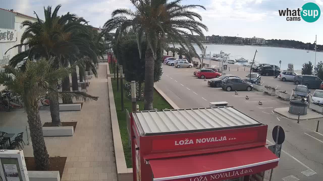Webcam Novalja – Obala Petra Krešimira IV