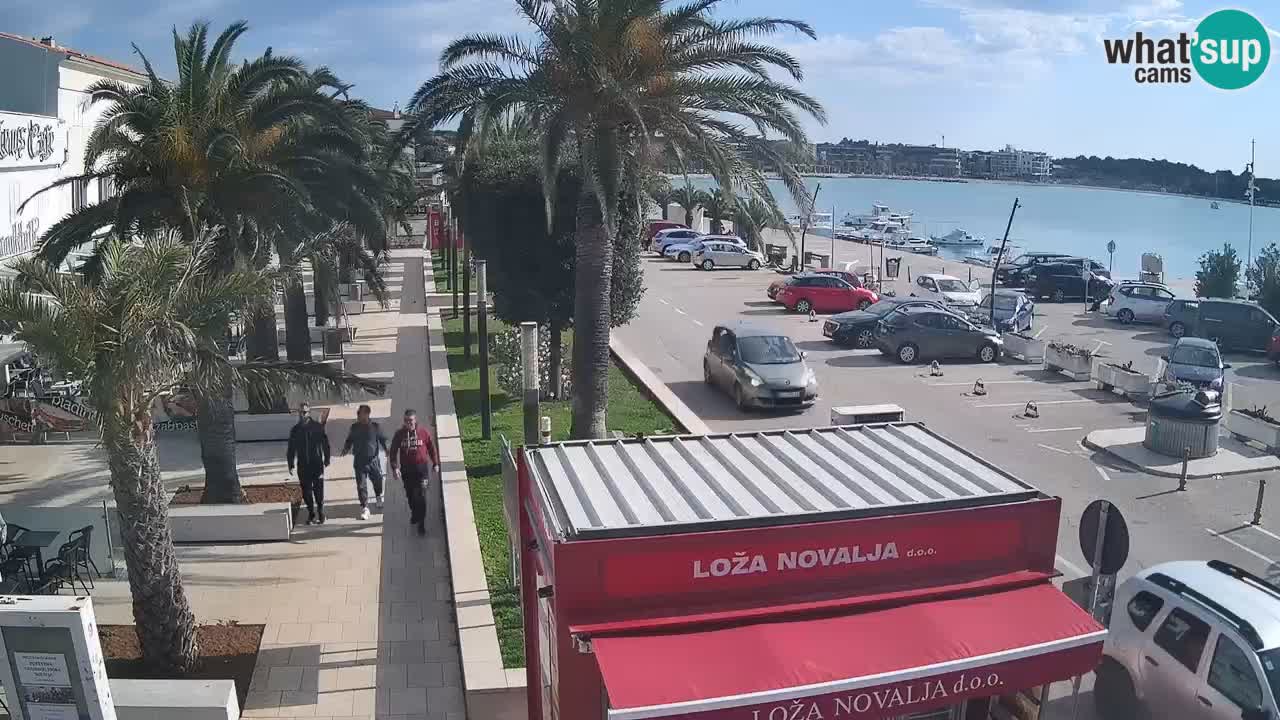 Webcam Novalja – Obala Petra Krešimira IV