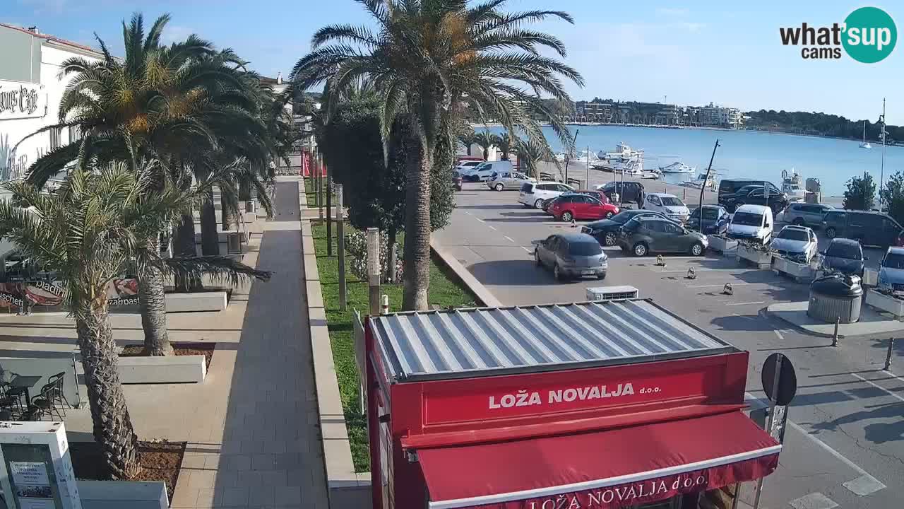 Live cam Novalja – Obala Petra Krešimira IV