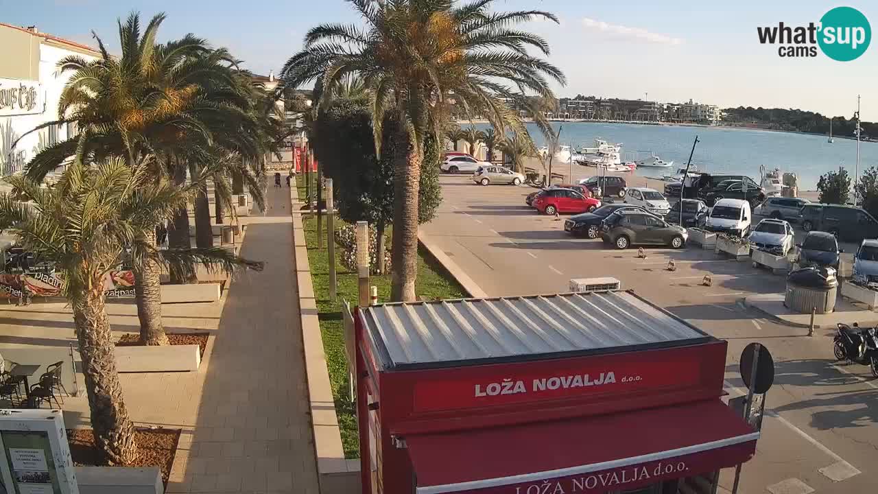 Webcam Novalja – Obala Petra Krešimira IV