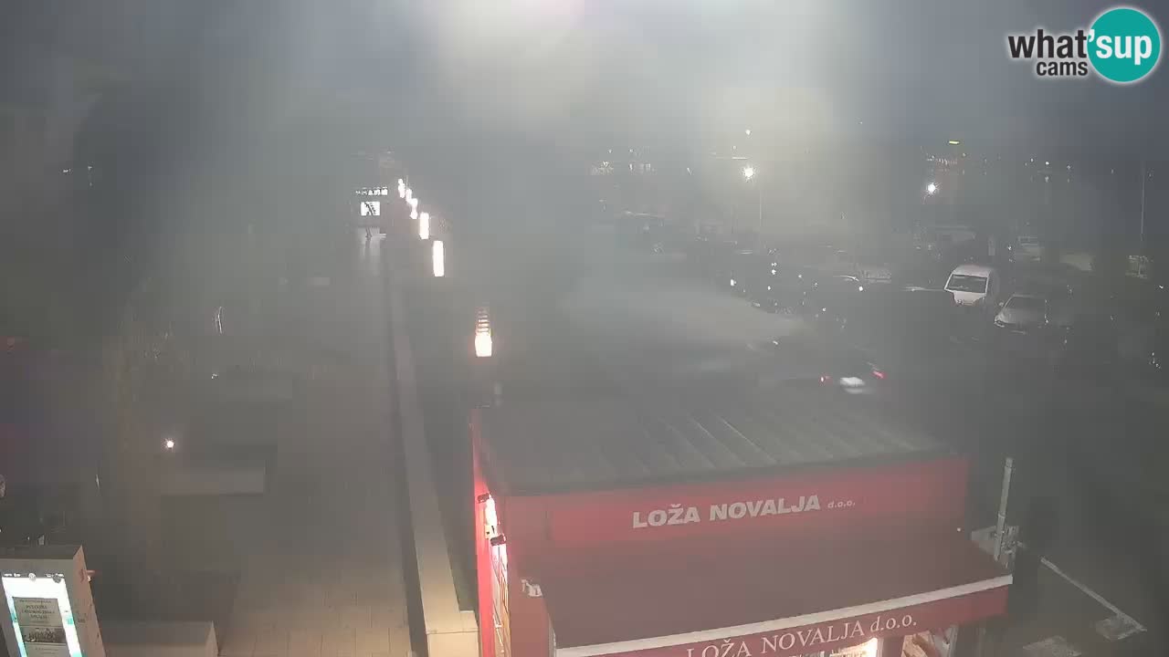 Webcam Novalja – Obala Petra Krešimira IV