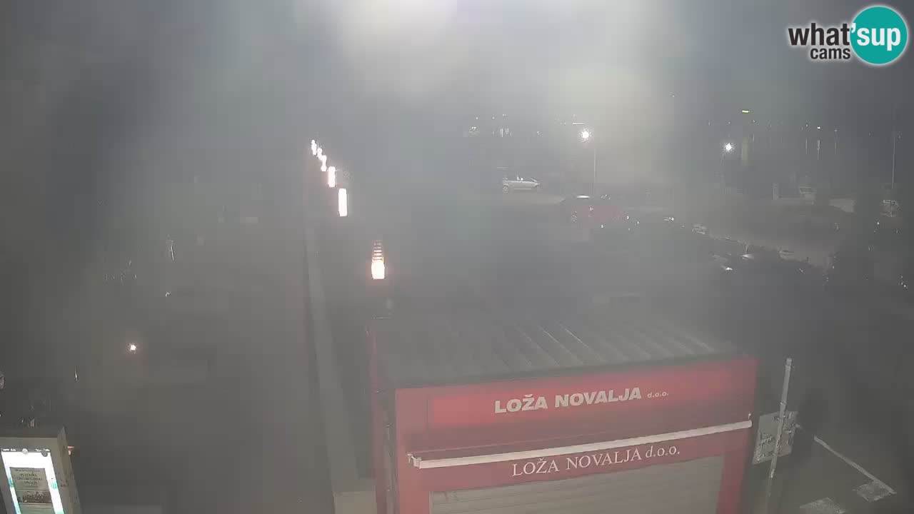 Live cam Novalja – Obala Petra Krešimira IV