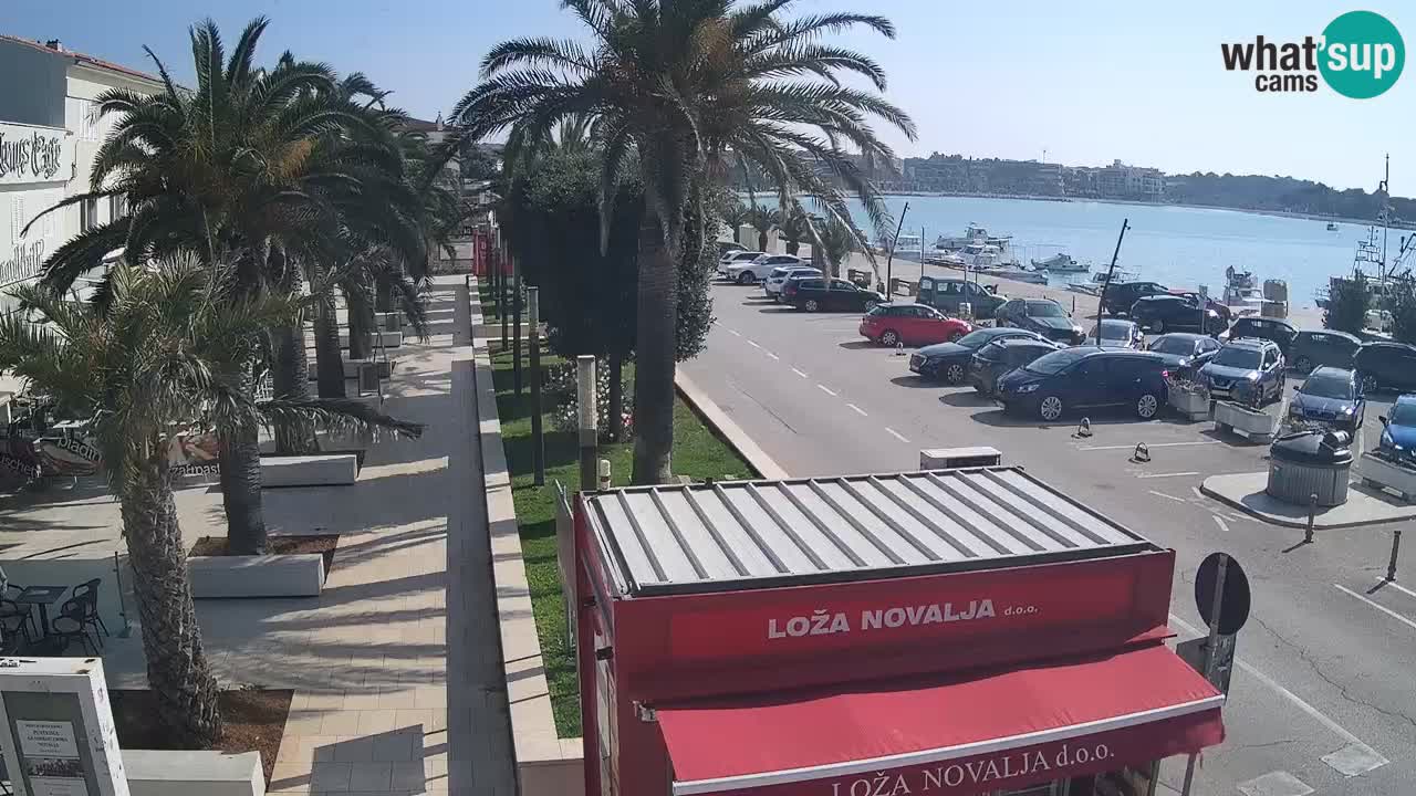 Webcam Novalja – Obala Petra Krešimira IV