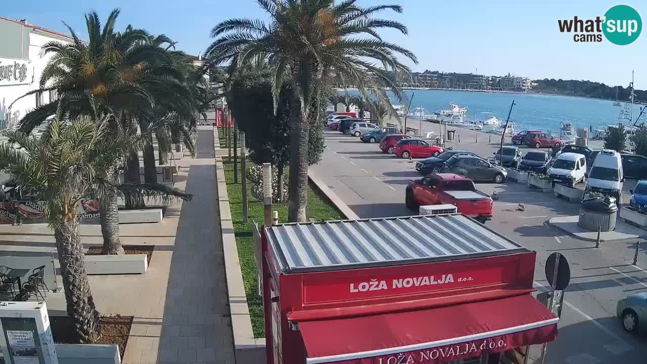 Live cam Novalja – Obala Petra Krešimira IV