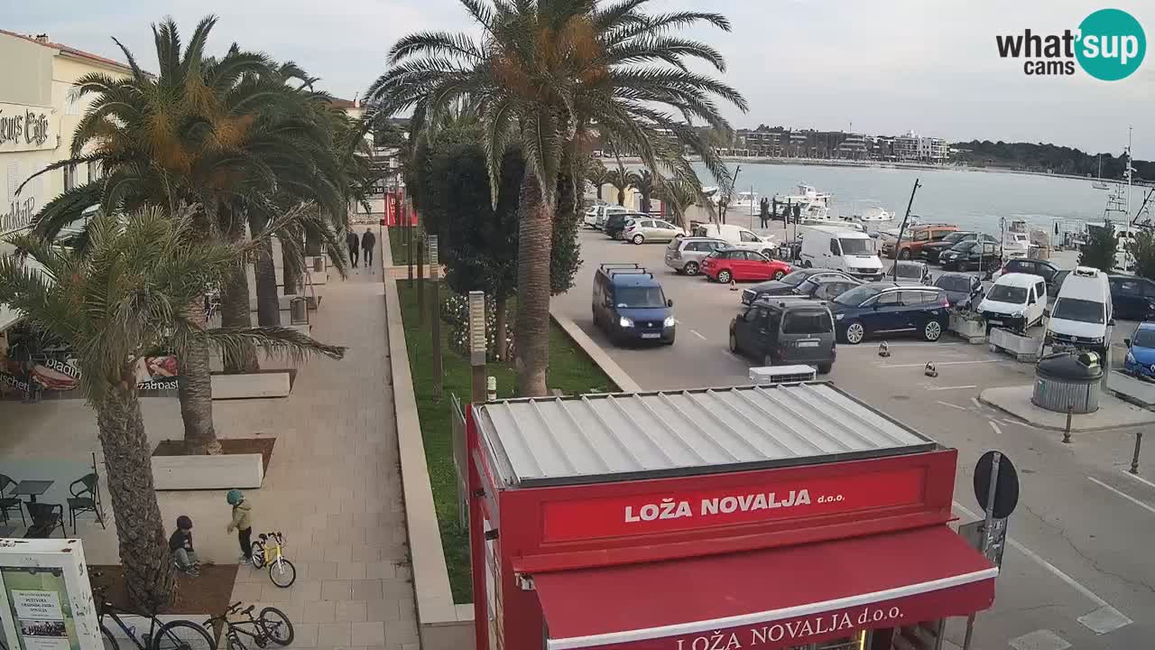 Live cam Novalja – Obala Petra Krešimira IV