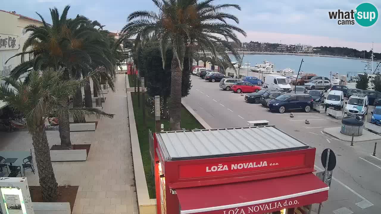 Webcam Novalja – Obala Petra Krešimira IV