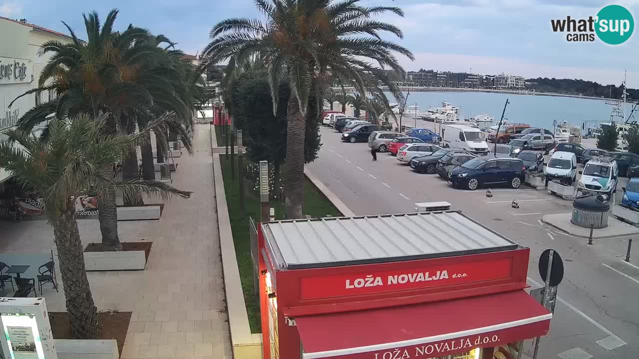 Live cam Novalja – Obala Petra Krešimira IV