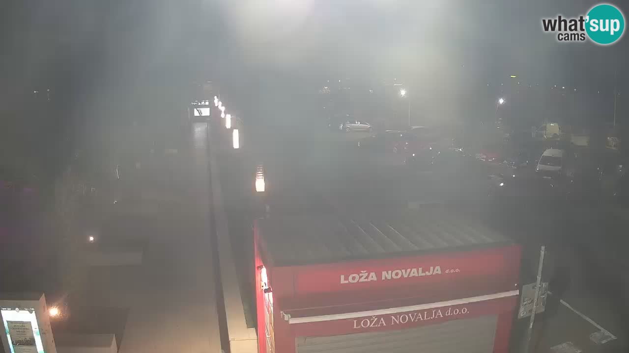 Webcam Novalja – Obala Petra Krešimira IV