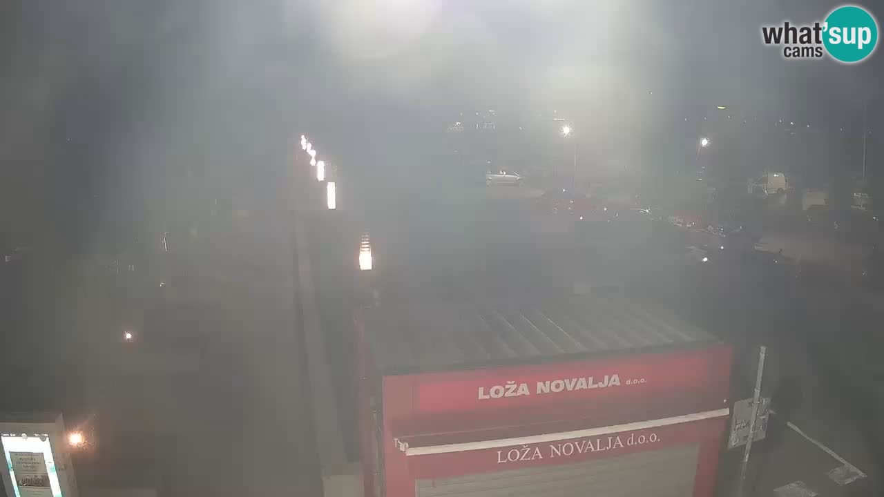 Live cam Novalja – Obala Petra Krešimira IV