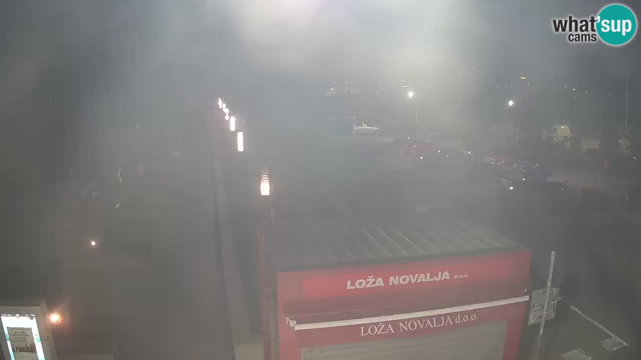 Webcam Novalja – Obala Petra Krešimira IV