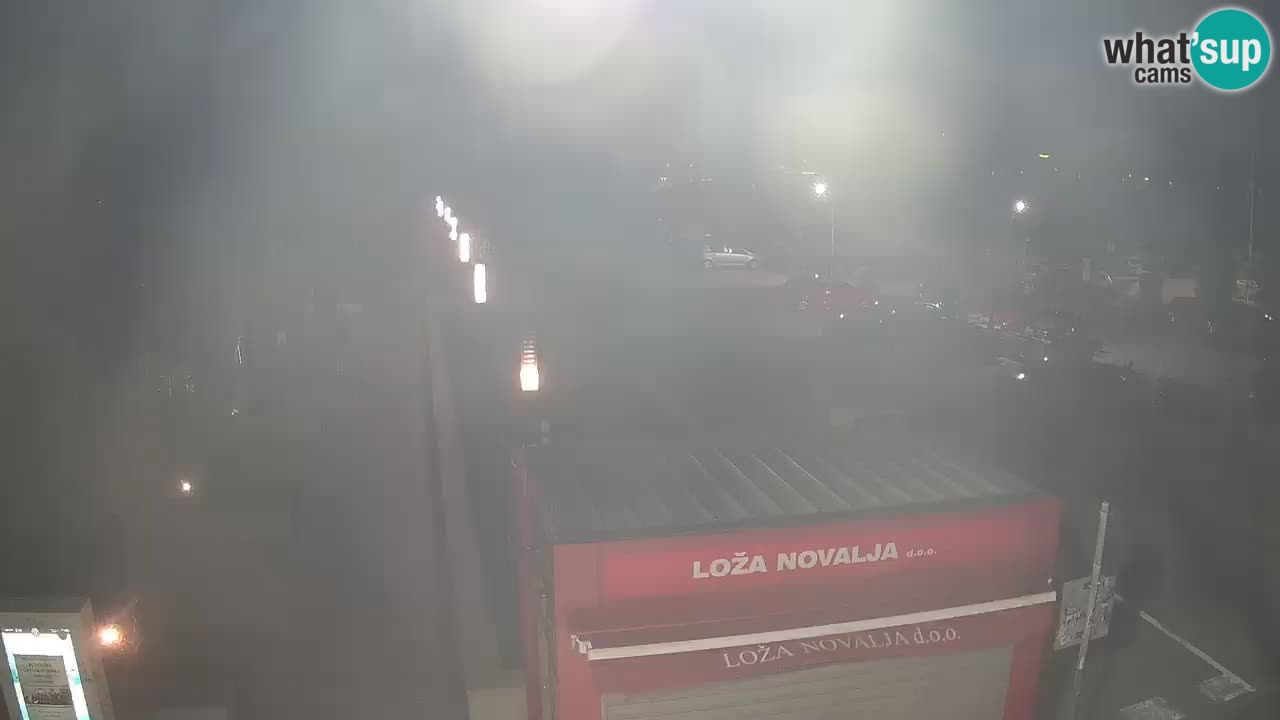 Webcam Novalja – Obala Petra Krešimira IV