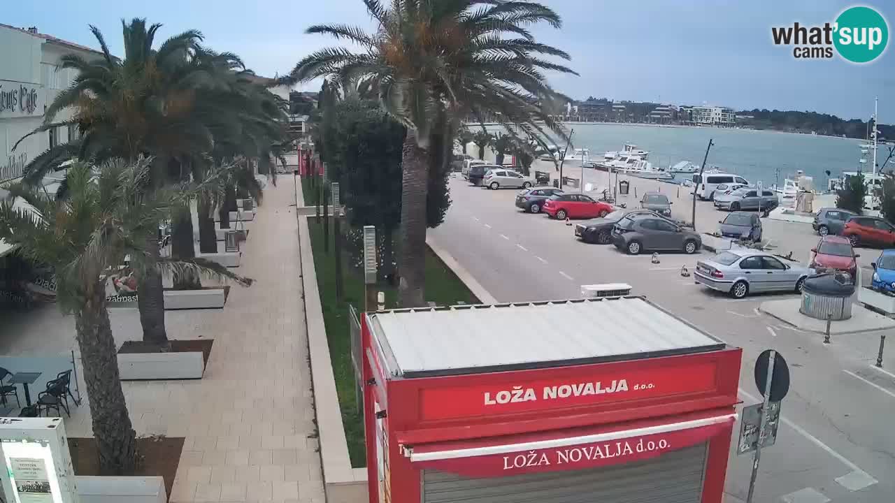 Webcam Novalja – Obala Petra Krešimira IV