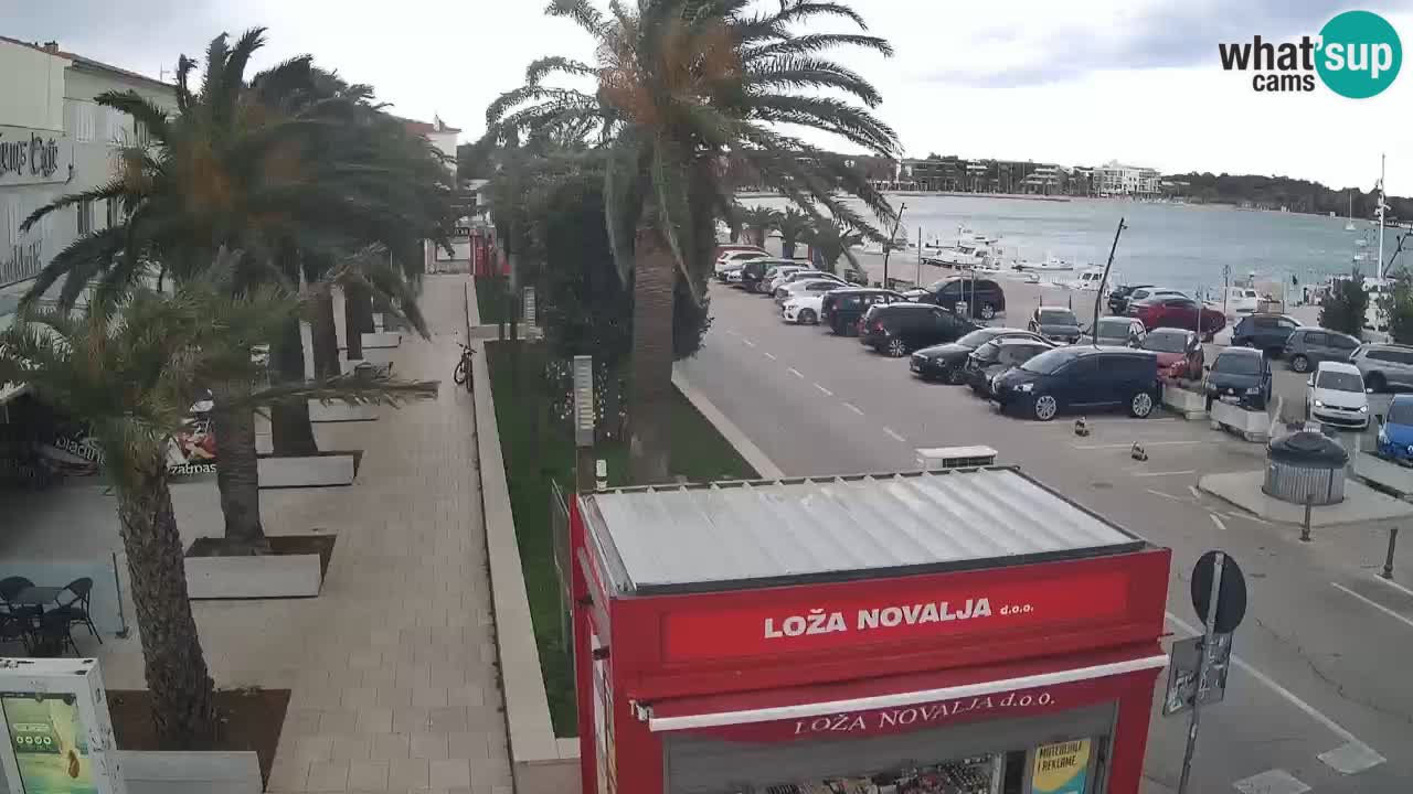 Webcam Novalja – Obala Petra Krešimira IV