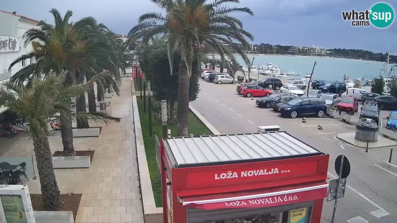 Webcam Novalja – Obala Petra Krešimira IV