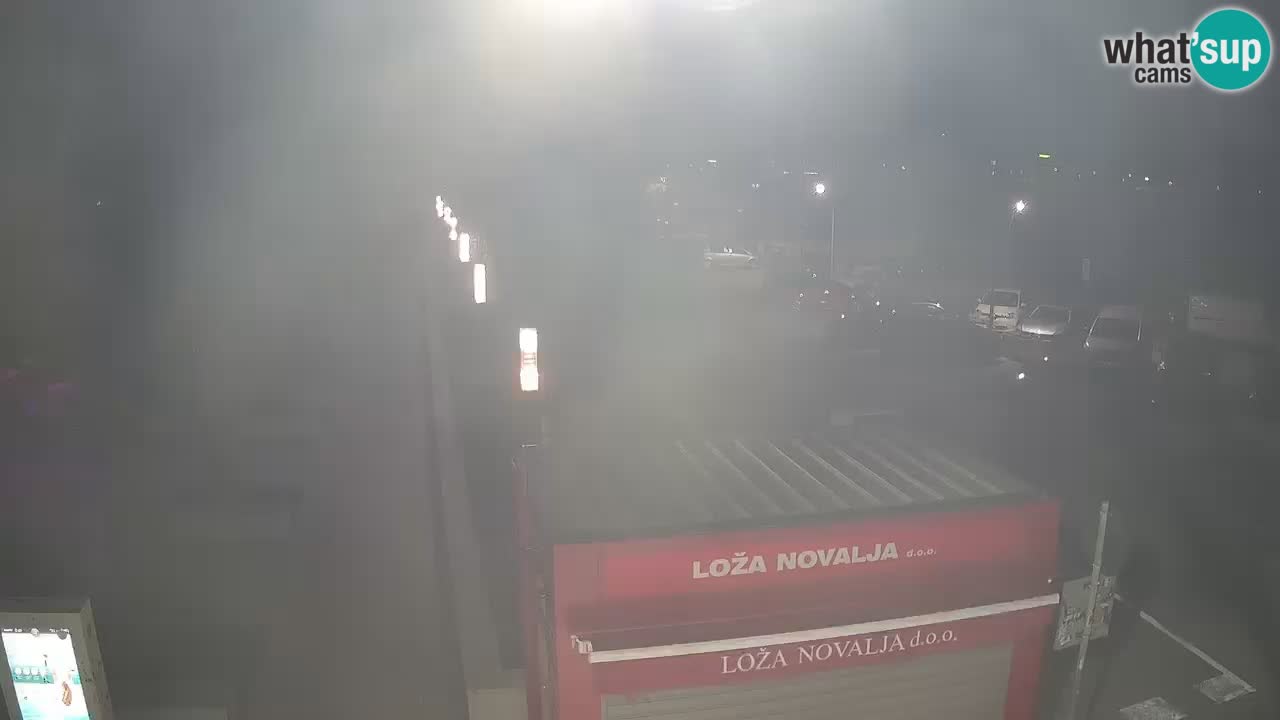 Live cam Novalja – Obala Petra Krešimira IV