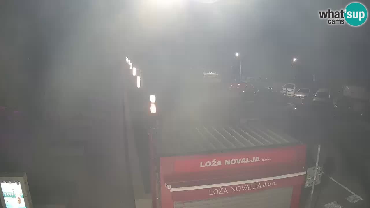 Live cam Novalja – Obala Petra Krešimira IV