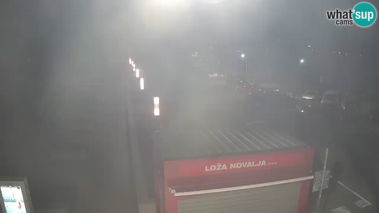 Live cam Novalja – Obala Petra Krešimira IV