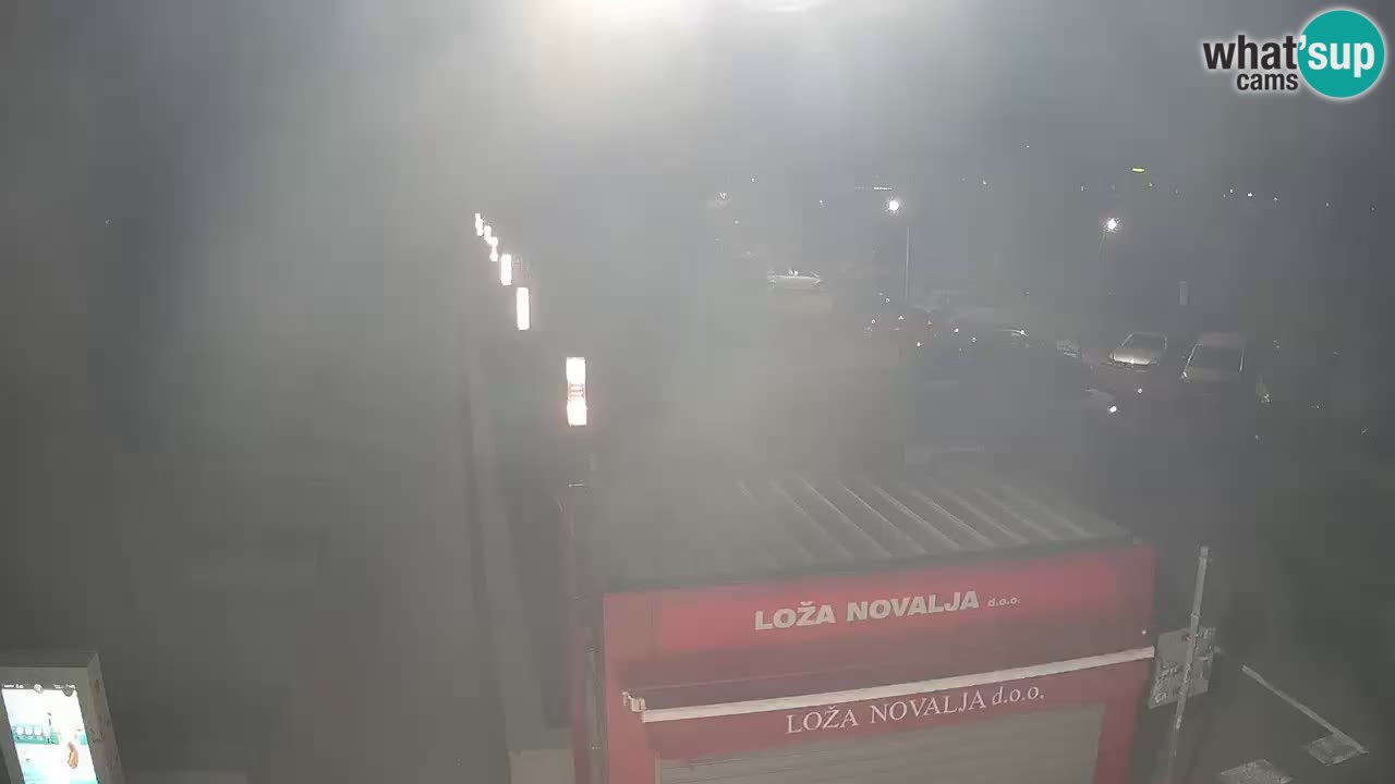 Webcam live Novalja – Obala Petra Krešimira IV