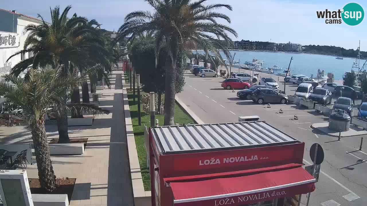 Webcam Novalja – Obala Petra Krešimira IV