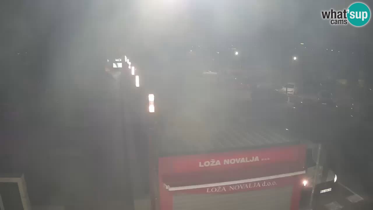 Live cam Novalja – Obala Petra Krešimira IV