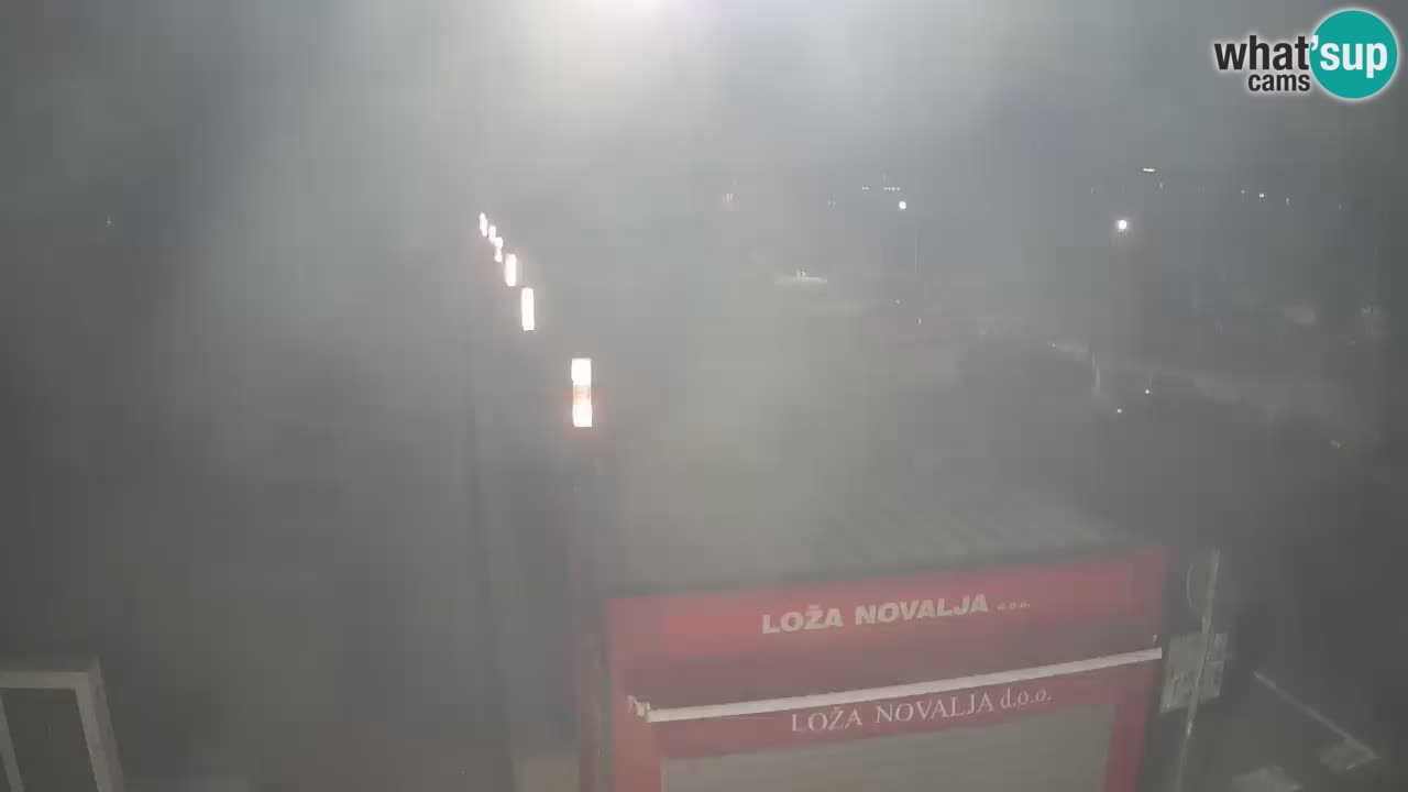 Live cam Novalja – Obala Petra Krešimira IV