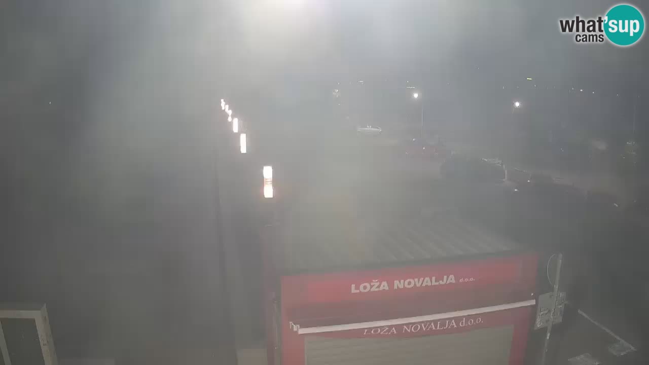 Webcam Novalja – Obala Petra Krešimira IV