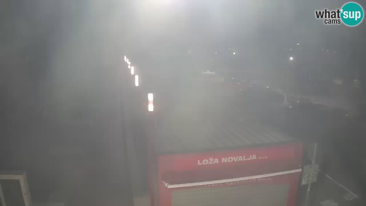 Webcam Novalja – Obala Petra Krešimira IV