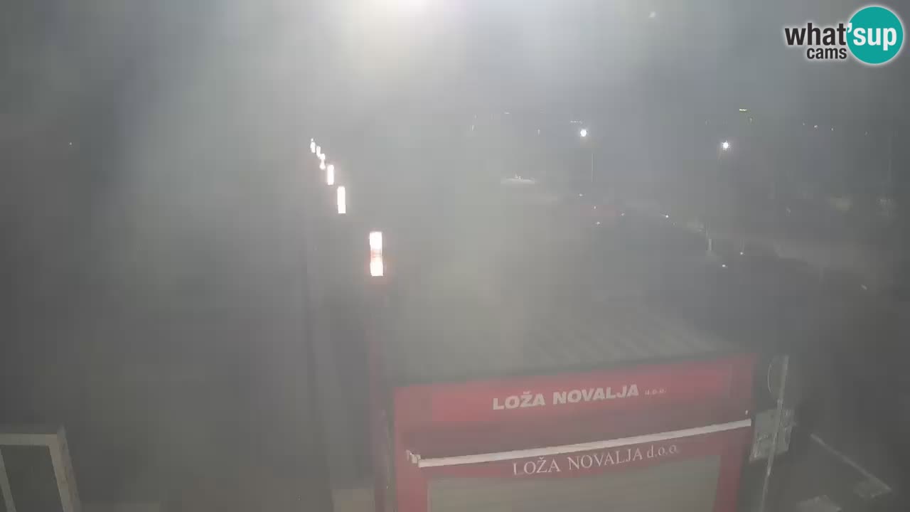 Webcam Novalja – Obala Petra Krešimira IV