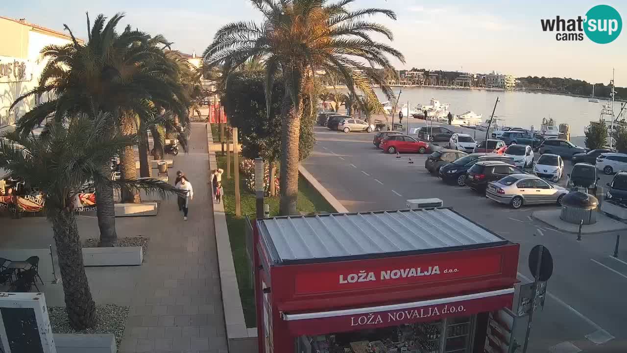 Live cam Novalja – Obala Petra Krešimira IV