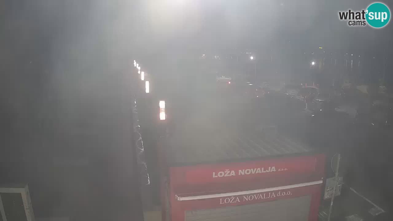 Live cam Novalja – Obala Petra Krešimira IV