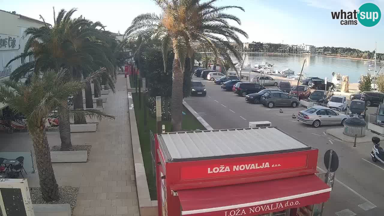 Webcam Novalja – Obala Petra Krešimira IV