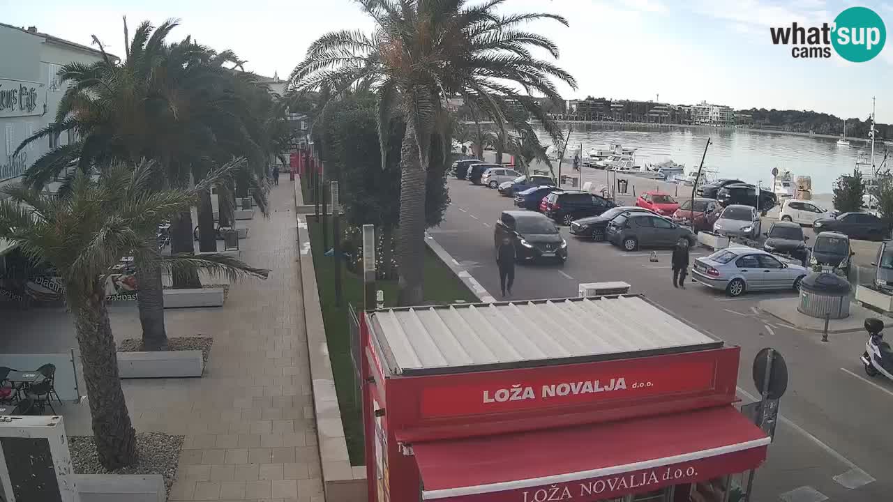 Webcam Novalja – Obala Petra Krešimira IV