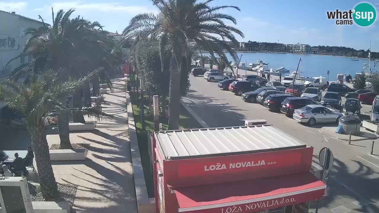 Webcam live Novalja – Obala Petra Krešimira IV