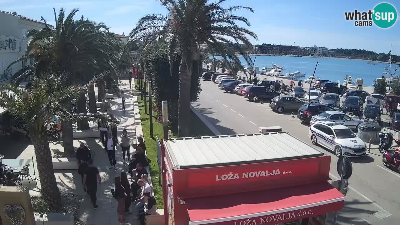 Live cam Novalja – Obala Petra Krešimira IV