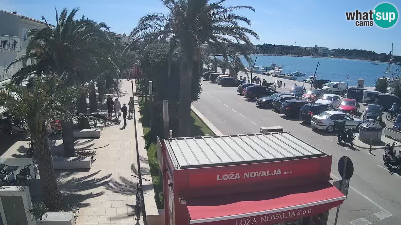 Live cam Novalja – Obala Petra Krešimira IV