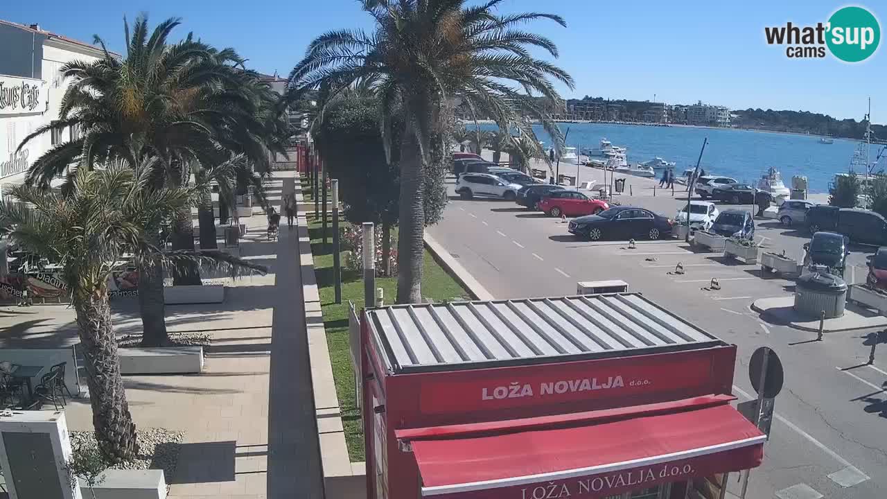 Webcam Novalja – Obala Petra Krešimira IV