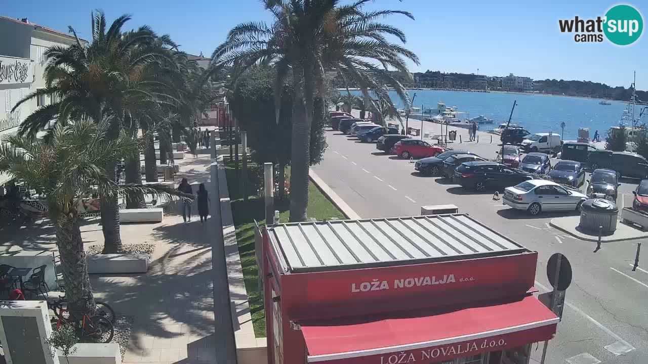 Live cam Novalja – Obala Petra Krešimira IV