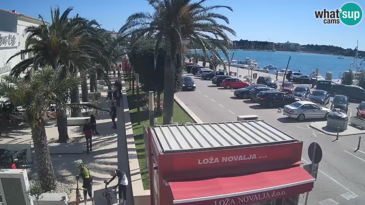 Webcam Novalja – Obala Petra Krešimira IV