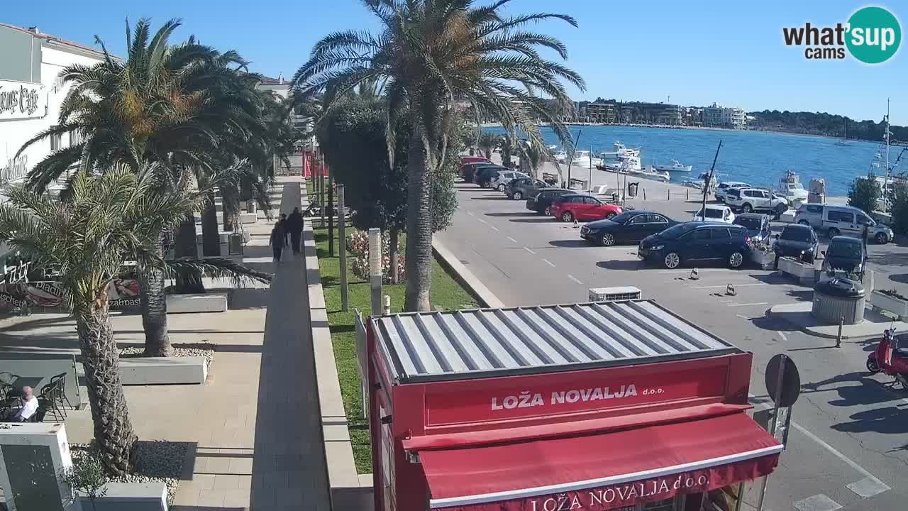 Webcam Novalja – Obala Petra Krešimira IV