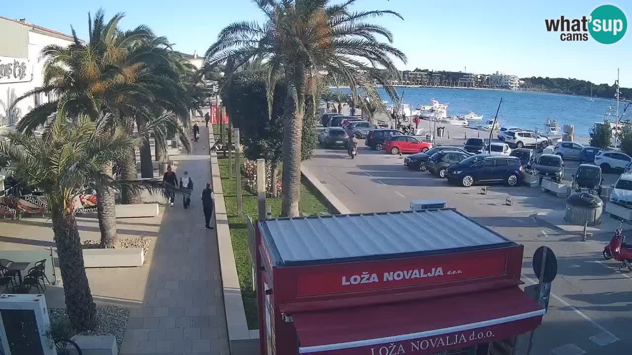 Webcam Novalja – Obala Petra Krešimira IV