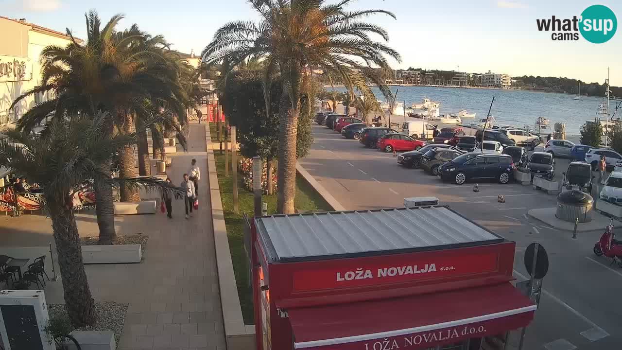 Webcam Novalja – Obala Petra Krešimira IV