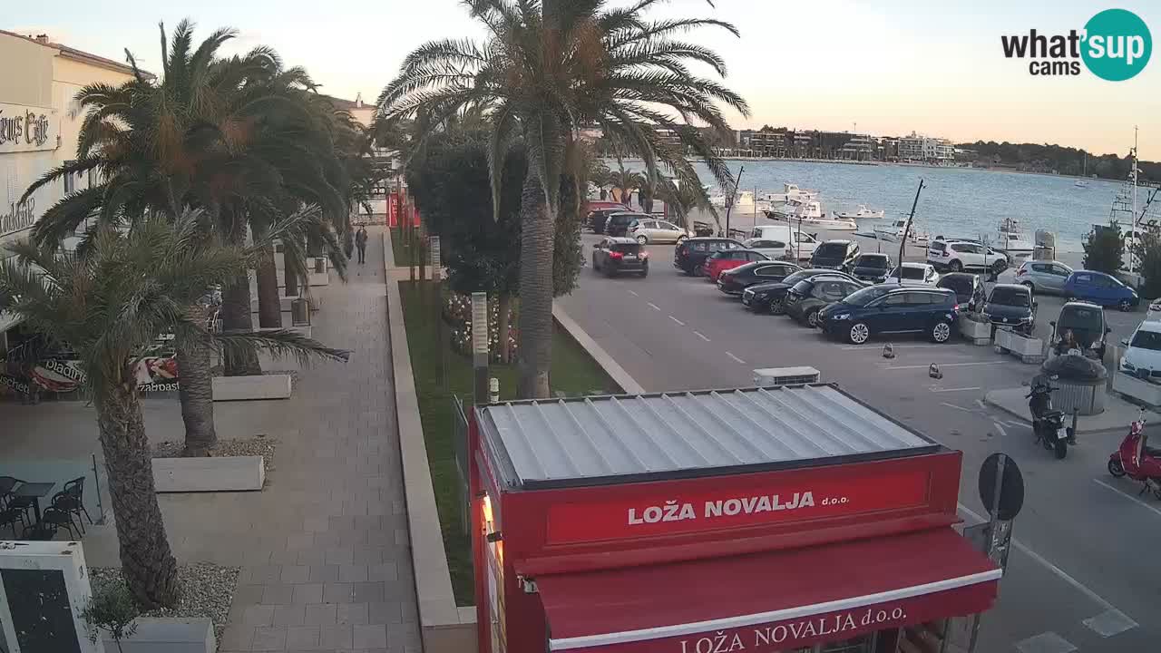 Webcam Novalja – Obala Petra Krešimira IV