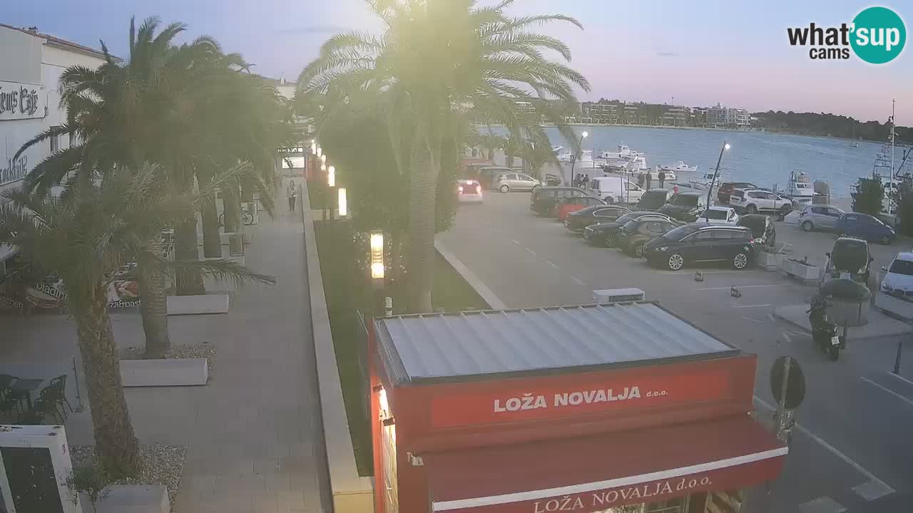 Webcam Novalja – Obala Petra Krešimira IV