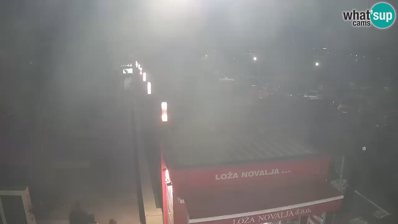 Webcam Novalja – Obala Petra Krešimira IV