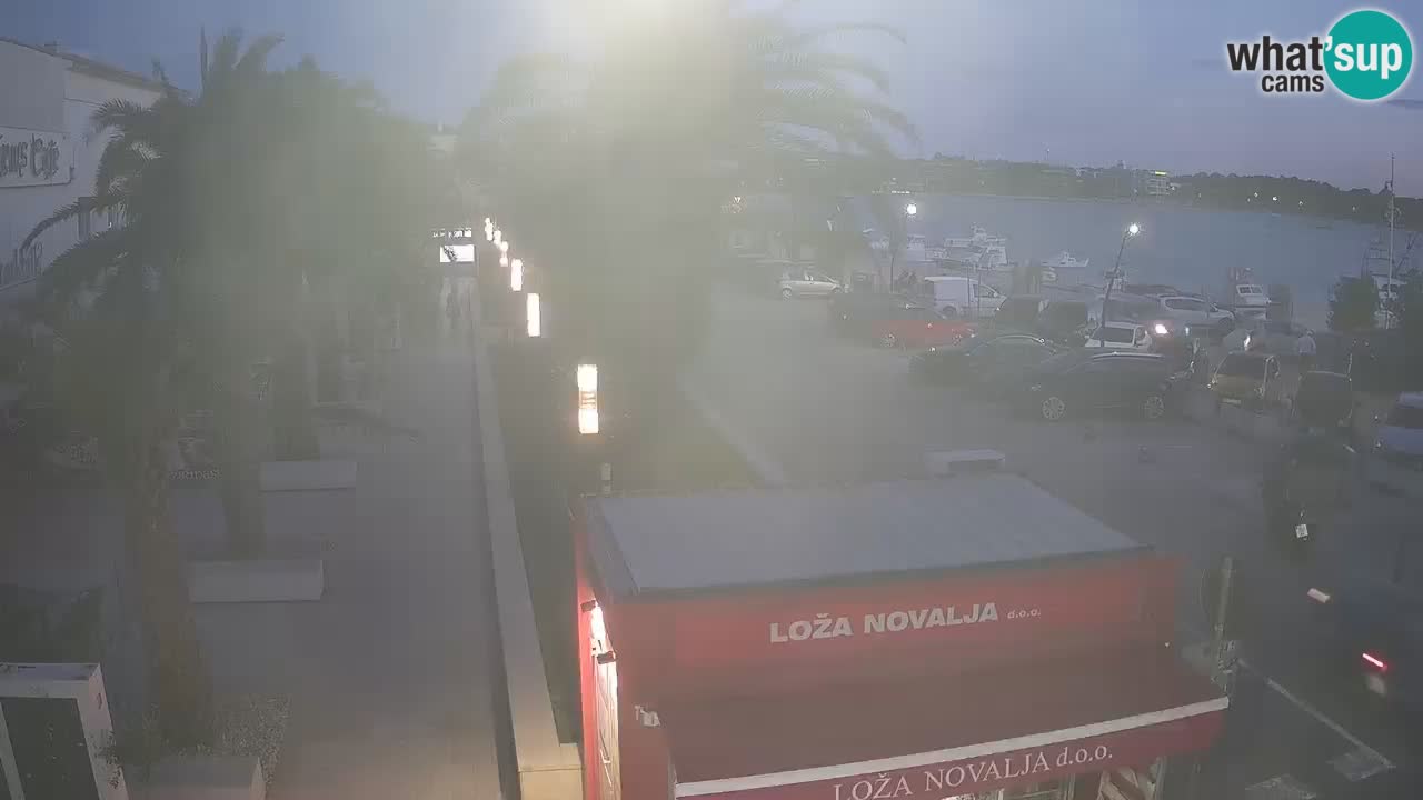 Webcam Novalja – Obala Petra Krešimira IV